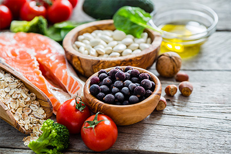 bonne alimentation peau